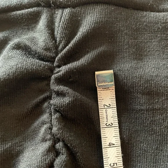 Banana Republic Black Ruched Soft Knit Bodycon Mini Skirt Size XS - Picture 15 of 15